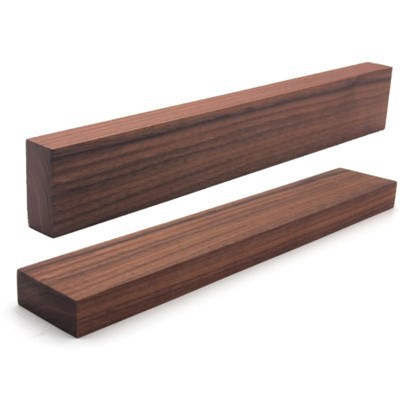 호두나무 벽-마운트형 자석 칼 홀더